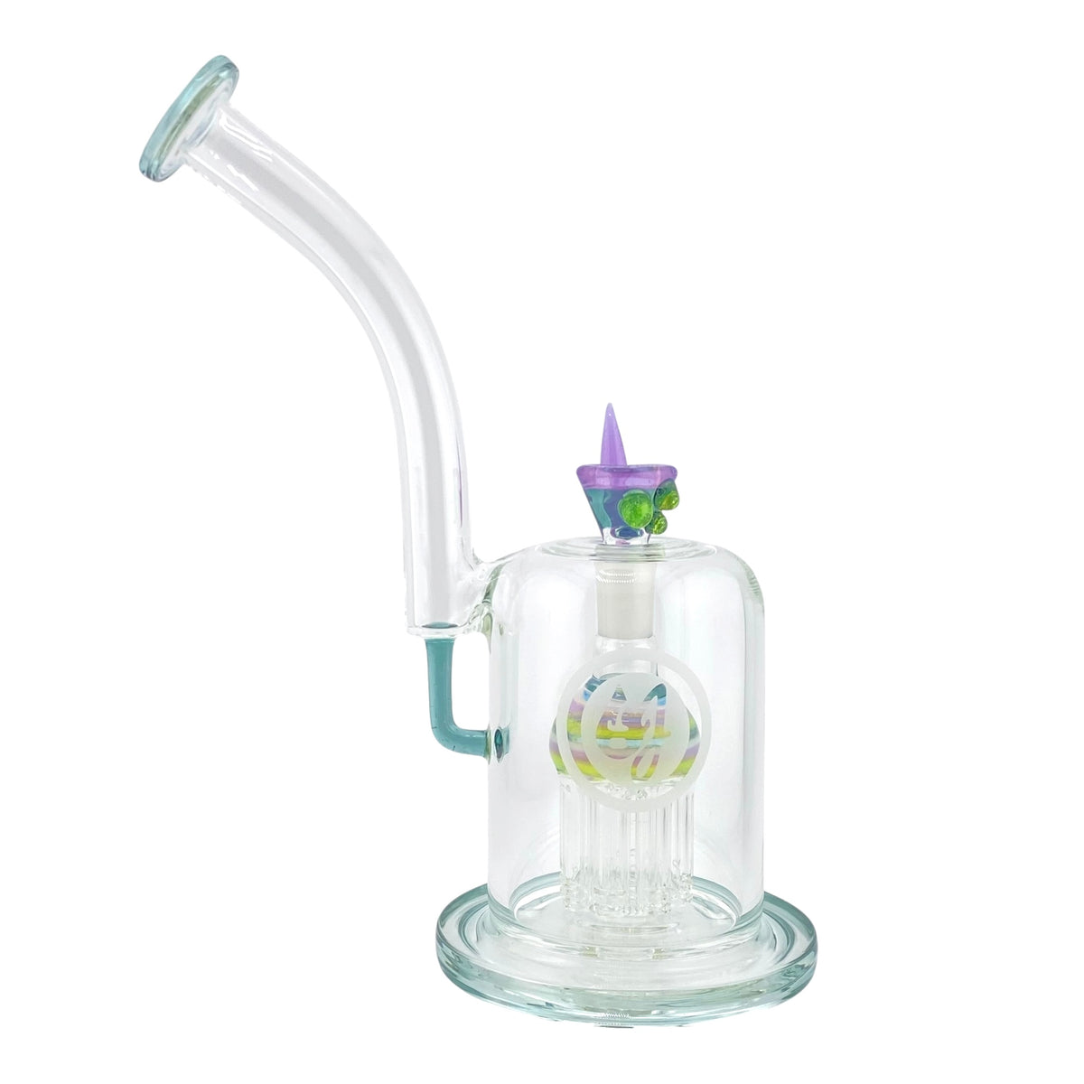 Oj Flame 8 Arm Perc Water Pipe