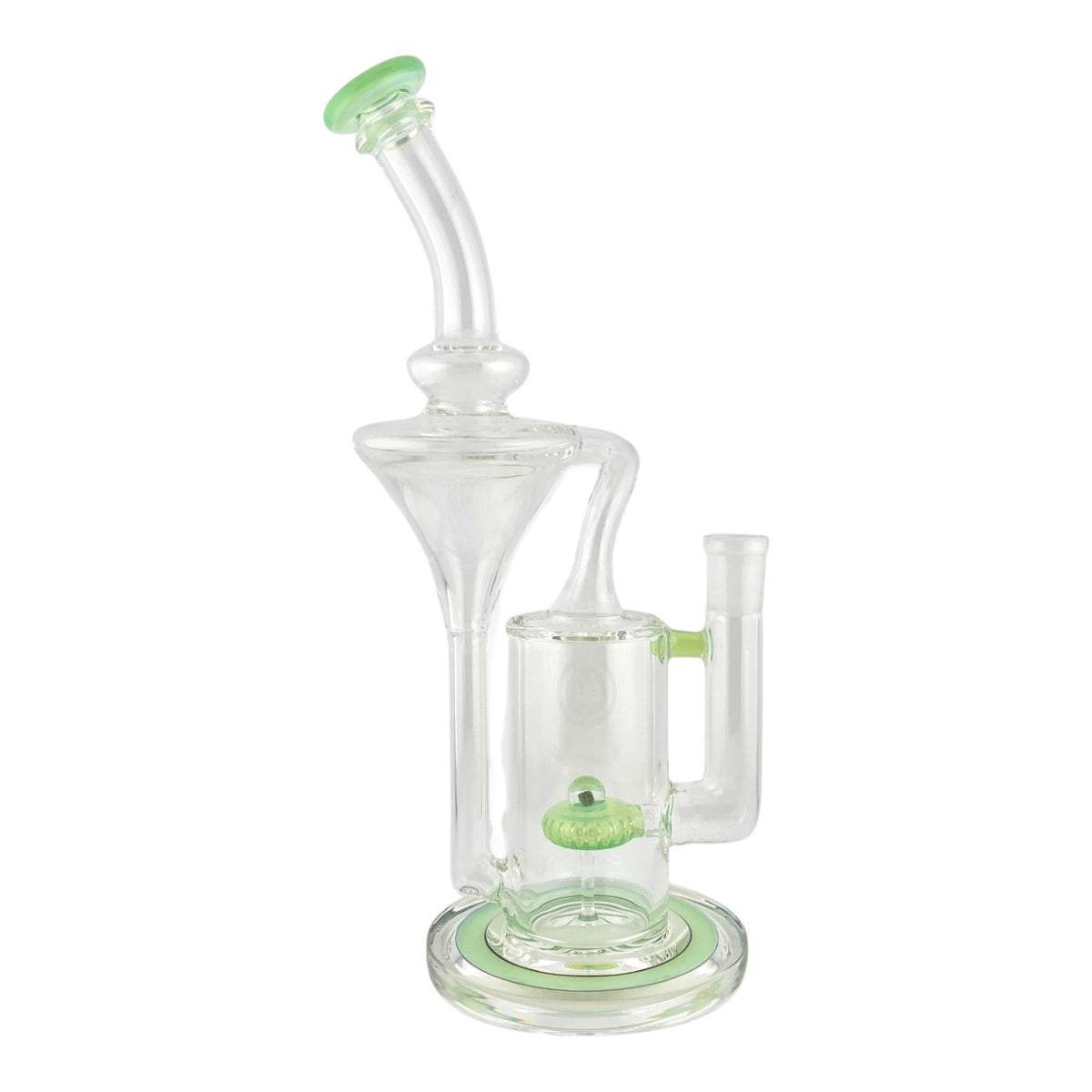 Oj Flame Glass Recycler with Opal