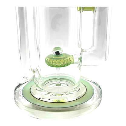Oj Flame Glass Recycler with Opal