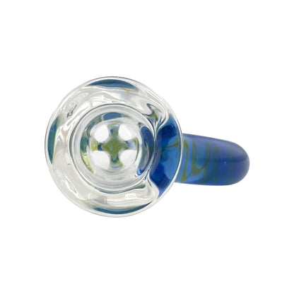 Oj Flame Pyramid Perc Flower Slide with built in screen and handle 
