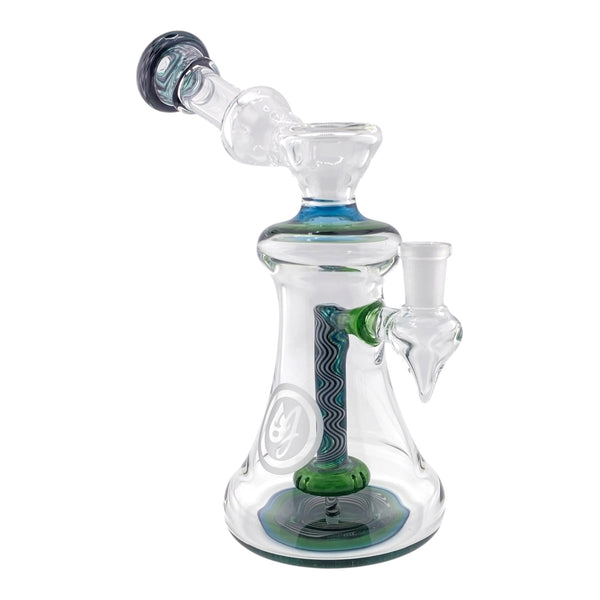 Oj Flame Side Mouthpiece Dab Rig 10mm Joint