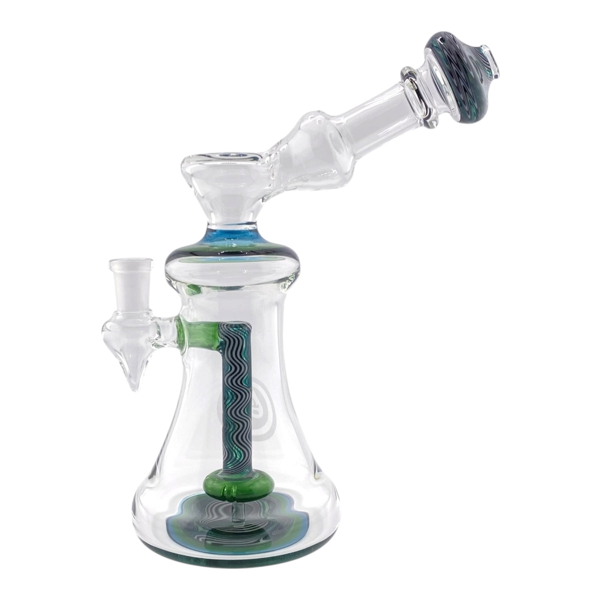 Oj Flame Side Mouthpiece Dab Rig 10mm joint