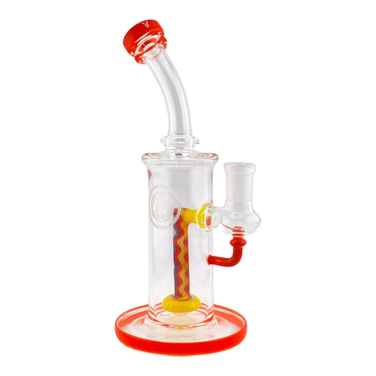Oj Flame Wig Wag Dab Rig Lava Orange