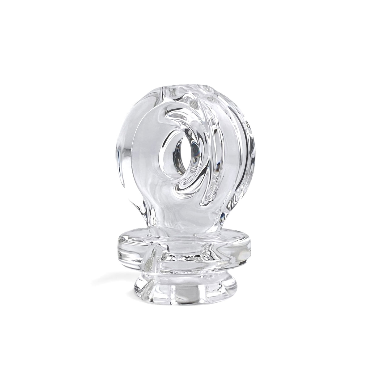 Randohm Glass Clear Puffco Pivot Mouthpiece