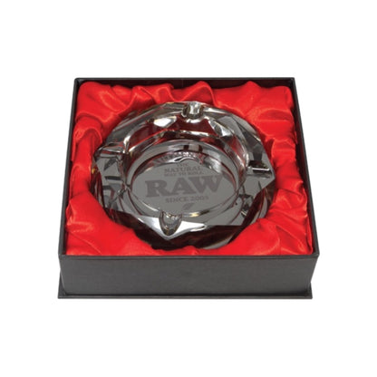 Raw Glass Ashtray