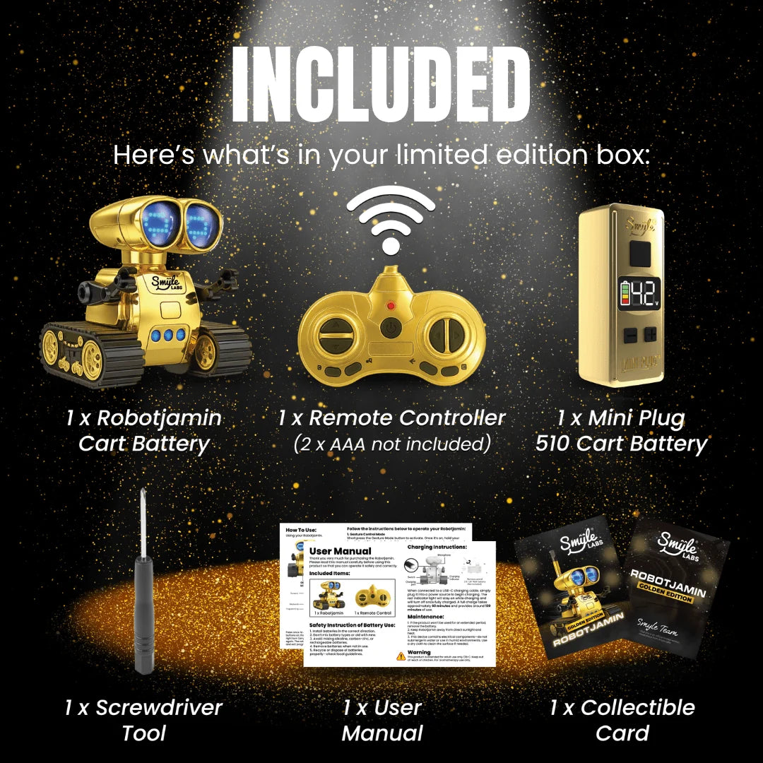 Robotjamin Cart Battery + Remote Controller