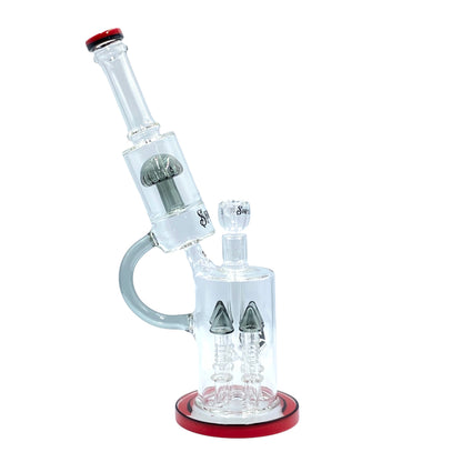Shelby Glass Microscope Bong 13"
