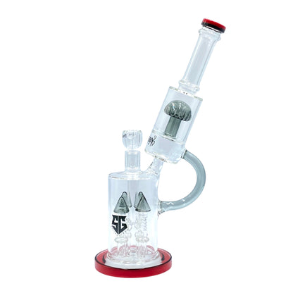 Shelby Glass Microscope Bong 13"