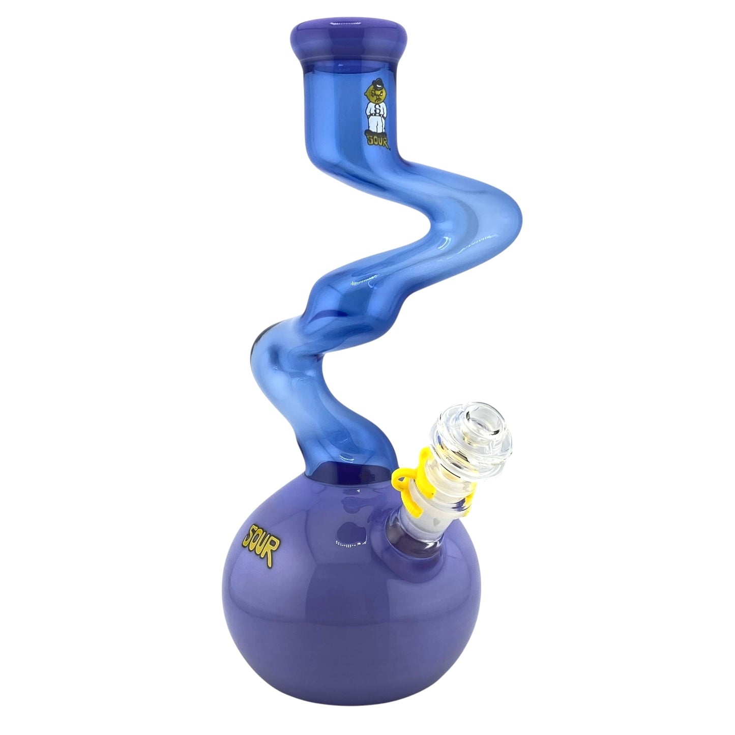 Sour Glass Skinny Twist 12" Water Pipe