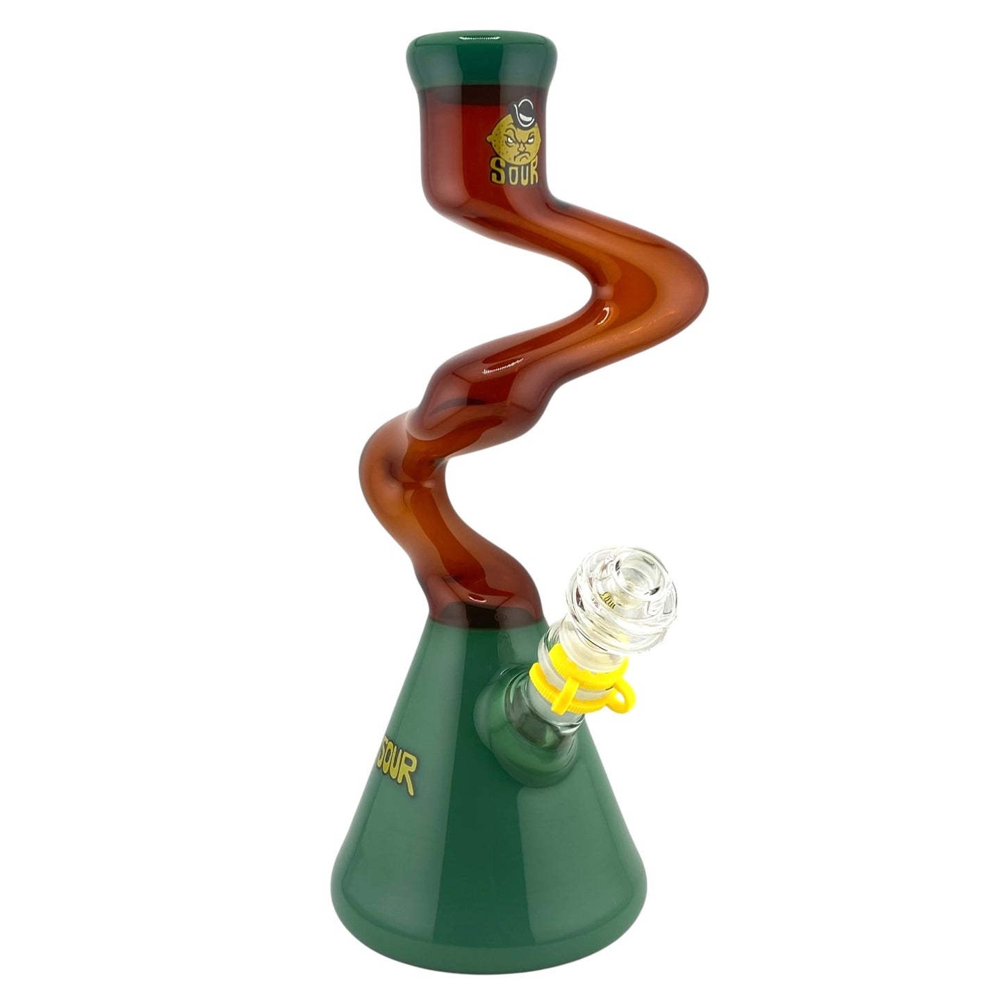 Sour Glass Skinny Twist 12" Water Pipe