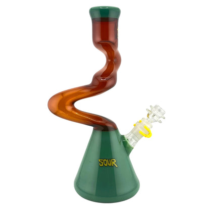 Sour Glass Skinny Twist 12" Water Pipe