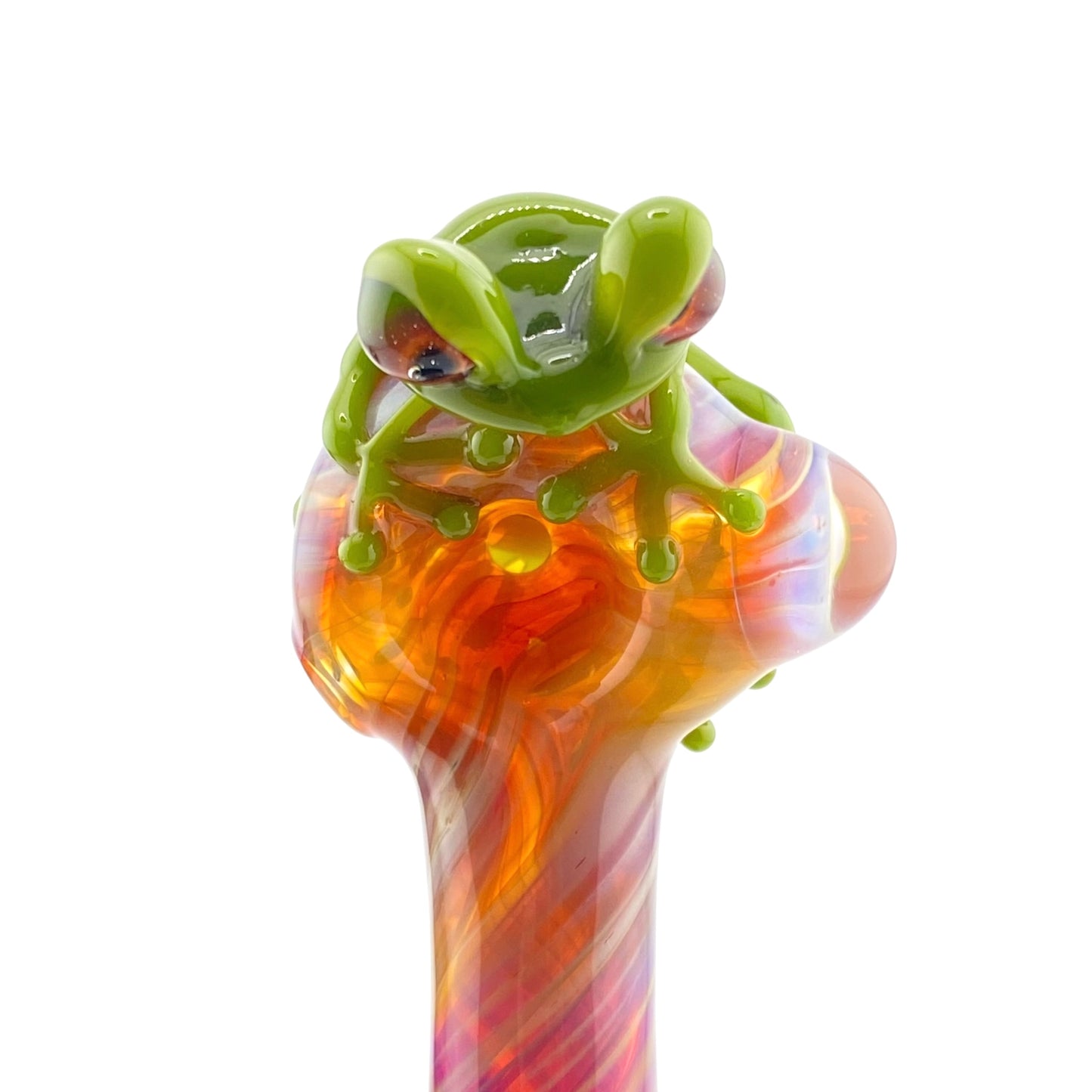 Stoney Chicken Winking Frog Hand Pipe