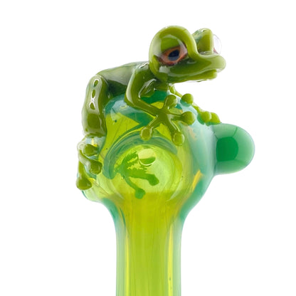 Stoney Chicken Winking Frog Hand Pipe