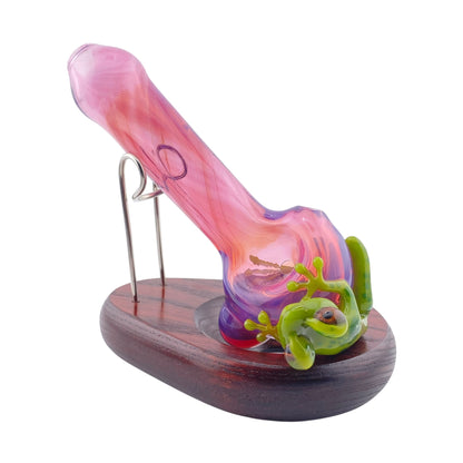 Stoney Chicken Winking Frog Hand Pipe