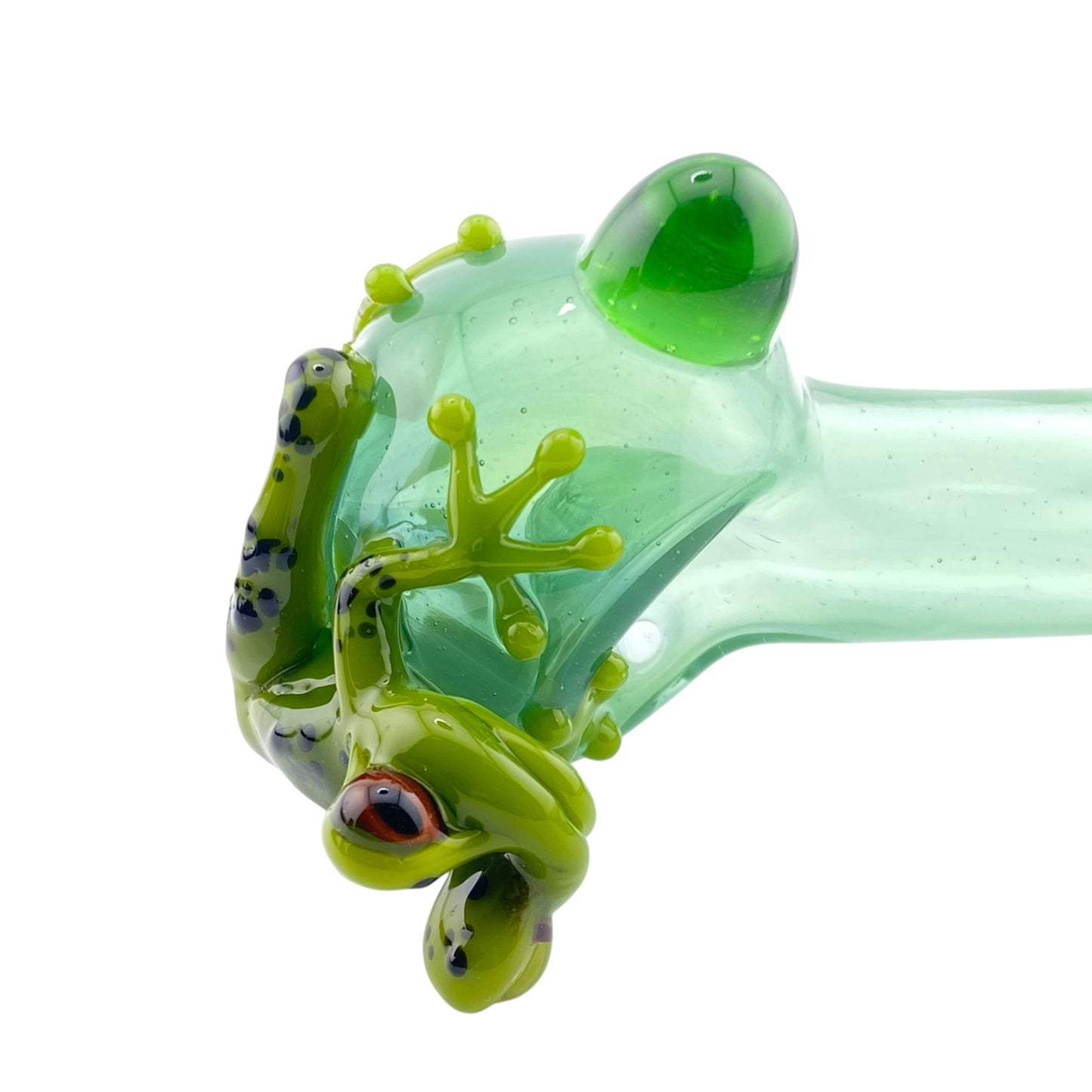 Stoney Chicken Winking Frog Hand Pipe