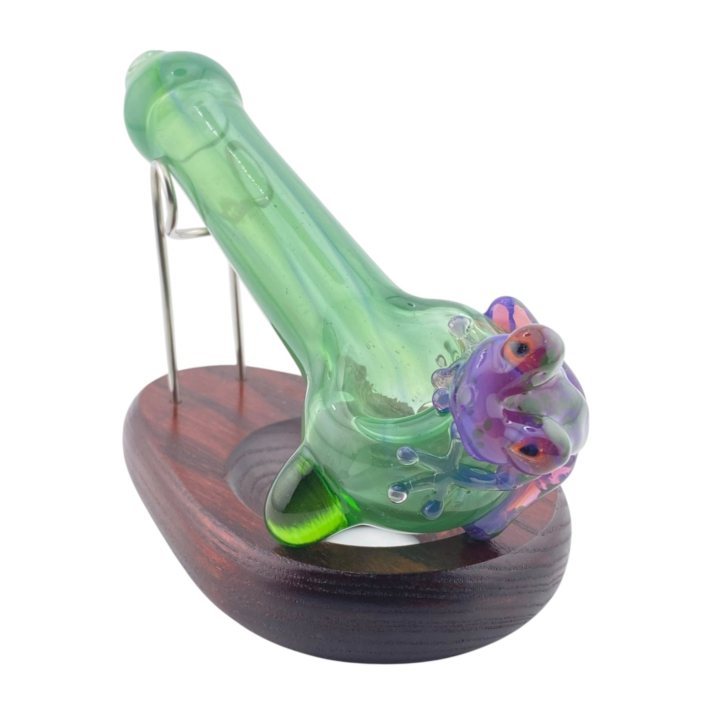 Stoney Chicken Winking Frog Hand Pipe
