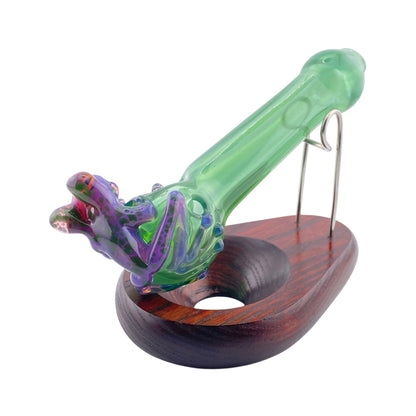 Stoney Chicken Winking Frog Hand Pipe