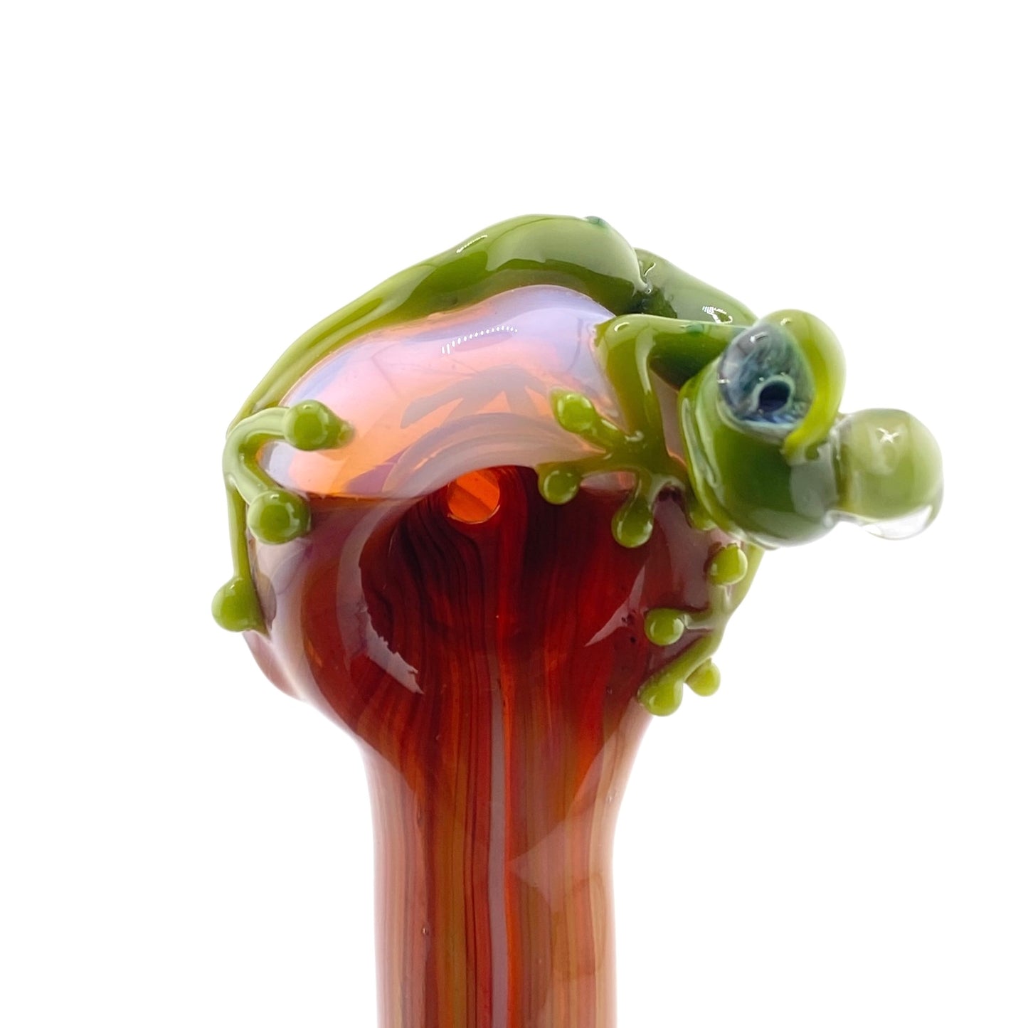 Stoney Chicken Winking Frog Hand Pipe