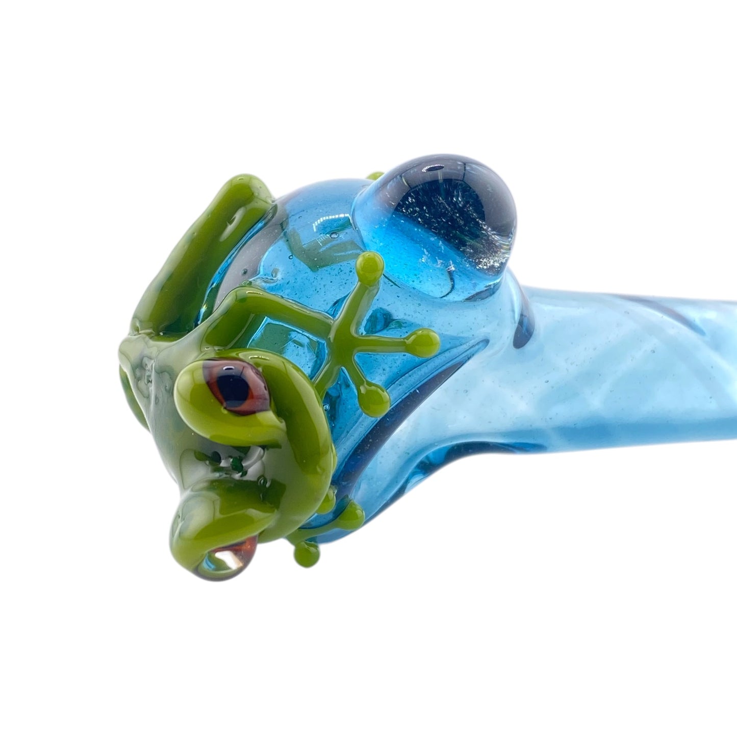Stoney Chicken Winking Frog Hand Pipe