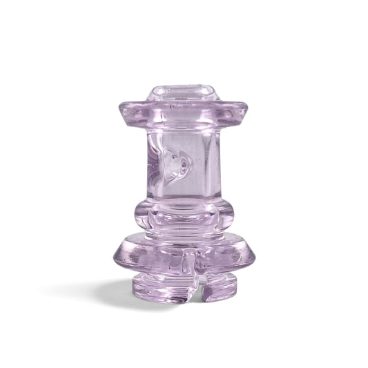 Twisted Boro Puffco Pivot Mouthpiece