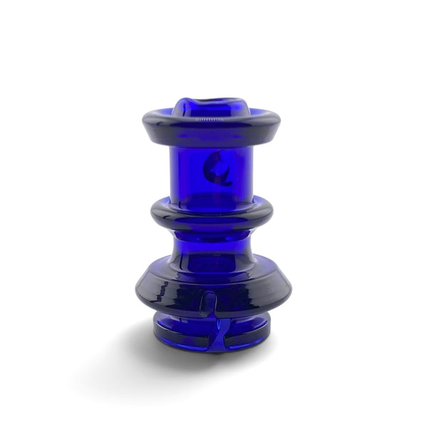 Twisted Boro Puffco Pivot Mouthpiece