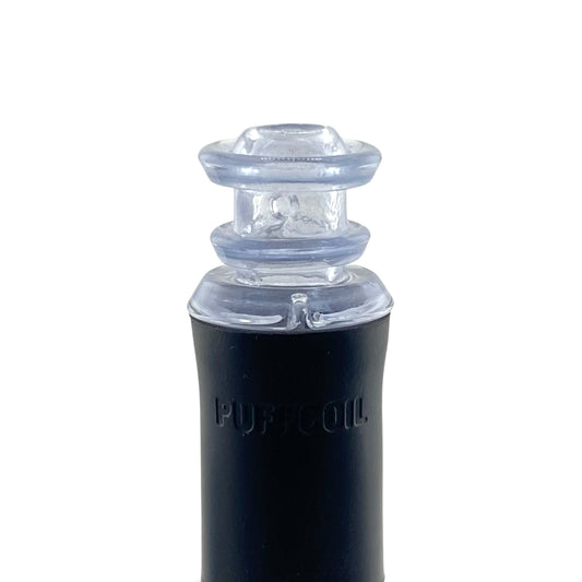 Twisted Boro Puffco Pivot Mouthpiece UV