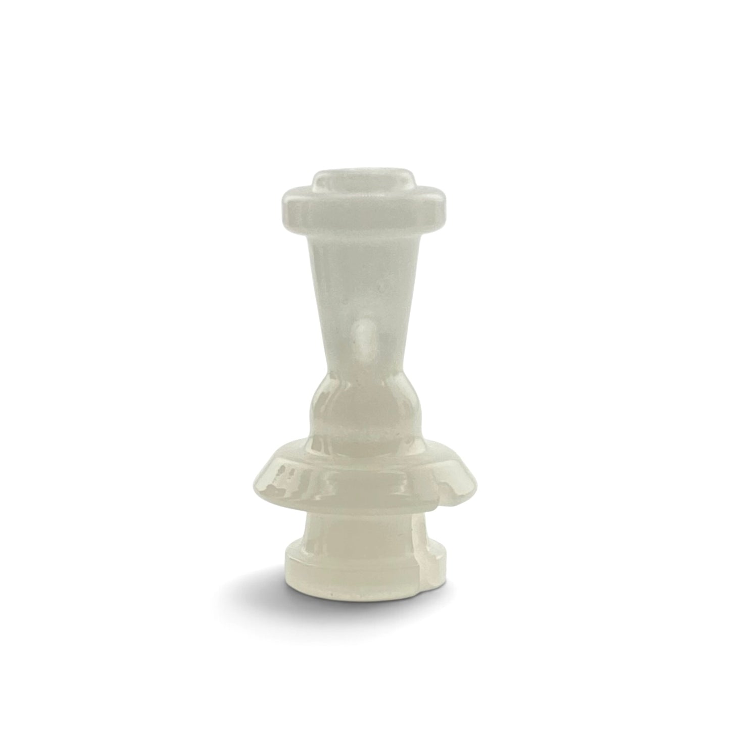 Twisted Boro Puffco Pivot Mouthpiece UV
