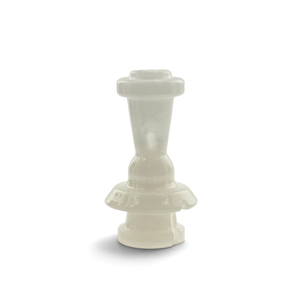 Twisted Boro Puffco Pivot Mouthpiece UV