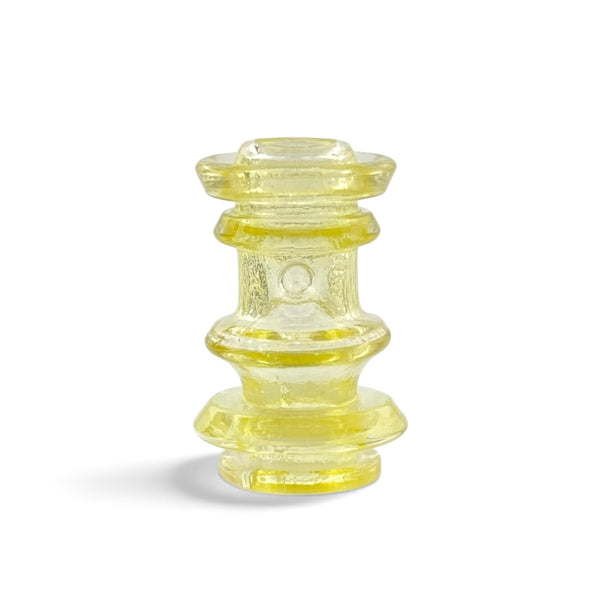 Twisted Boro Puffco Pivot Mouthpiece UV