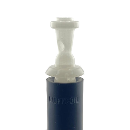 Twisted Boro Puffco Pivot Mouthpiece UV