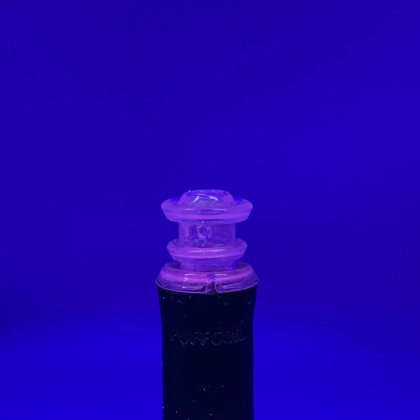 Twisted Boro Puffco Pivot Mouthpiece UV