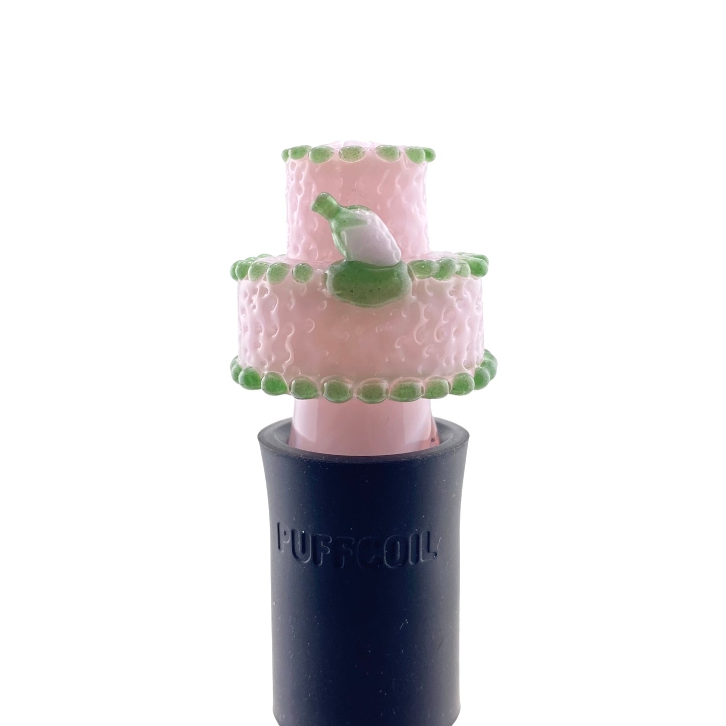Waffle Glass Fruit Cake Pivot Mouthpiece