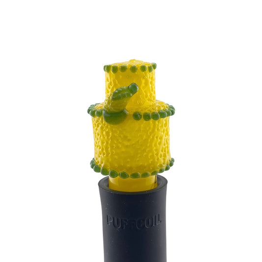 Waffle Glass Fruit Cake Pivot Mouthpiece