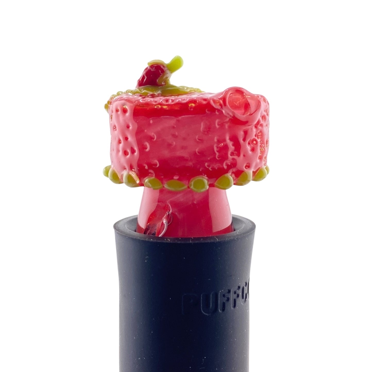 Waffle Glass Fruit Cake Pivot Mouthpiece
