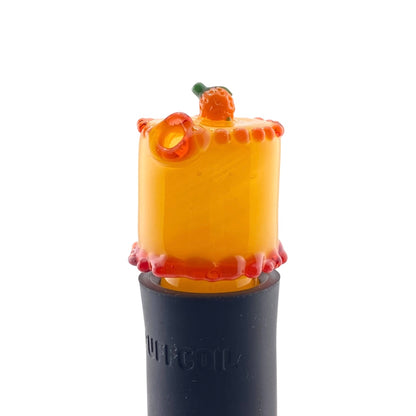 Waffle Glass Fruit Cake Pivot Mouthpiece