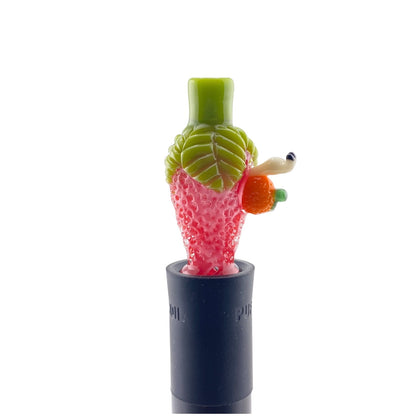 Waffle Glass Fruit Pivot Mouthpiece
