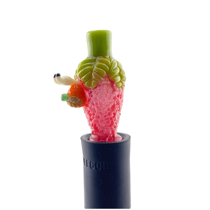 Waffle Glass Fruit Pivot Mouthpiece