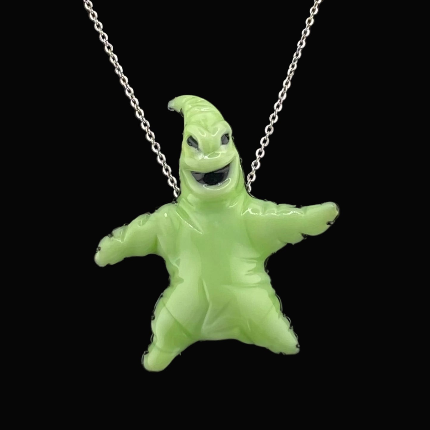 Waffle Glass Oogie Boogie Pendant