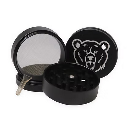 Bear Quartz 4pc Grinder