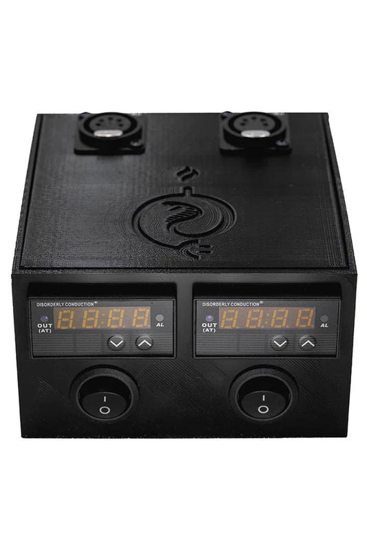 Disorderly Conduction Dual 3D Printed Heat Station E-Nail