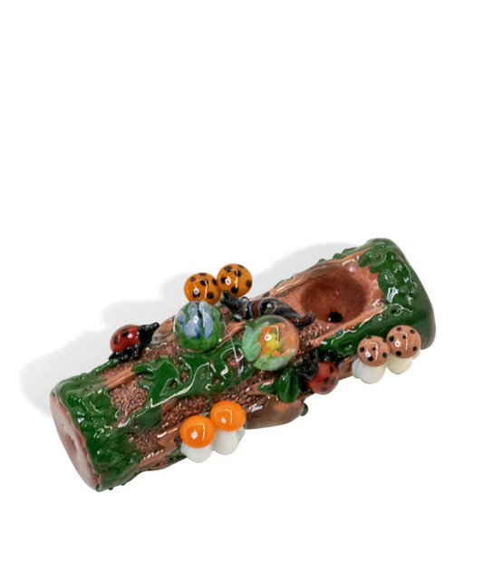 Empire Glassworks Mossy Log Dry Pipe