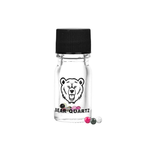 Bear Quartz 3mm Pearls Jar