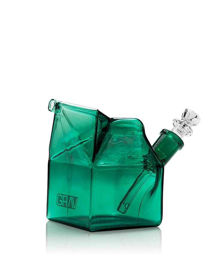 Grav Milk Carton Bubbler