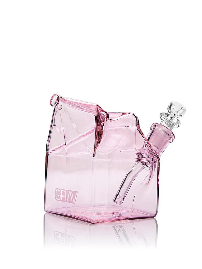 Grav Milk Carton Bubbler