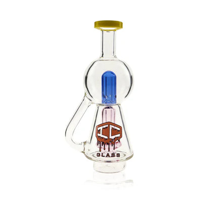 IC Glass Dual Perk Recycler Carta Attachment