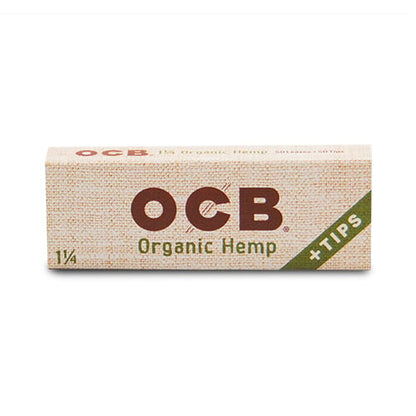 OCB Organic Hemp Paper + Tips