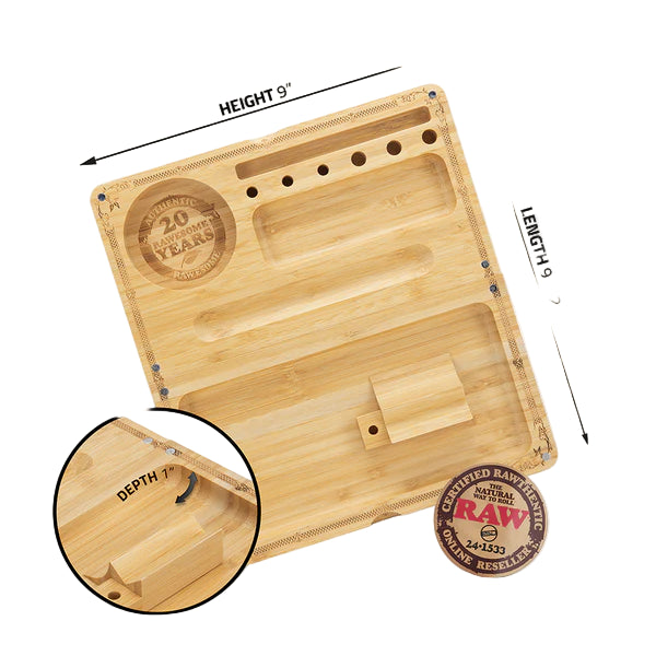 Raw Backflip Rolling Tray 20 Year Anniversary