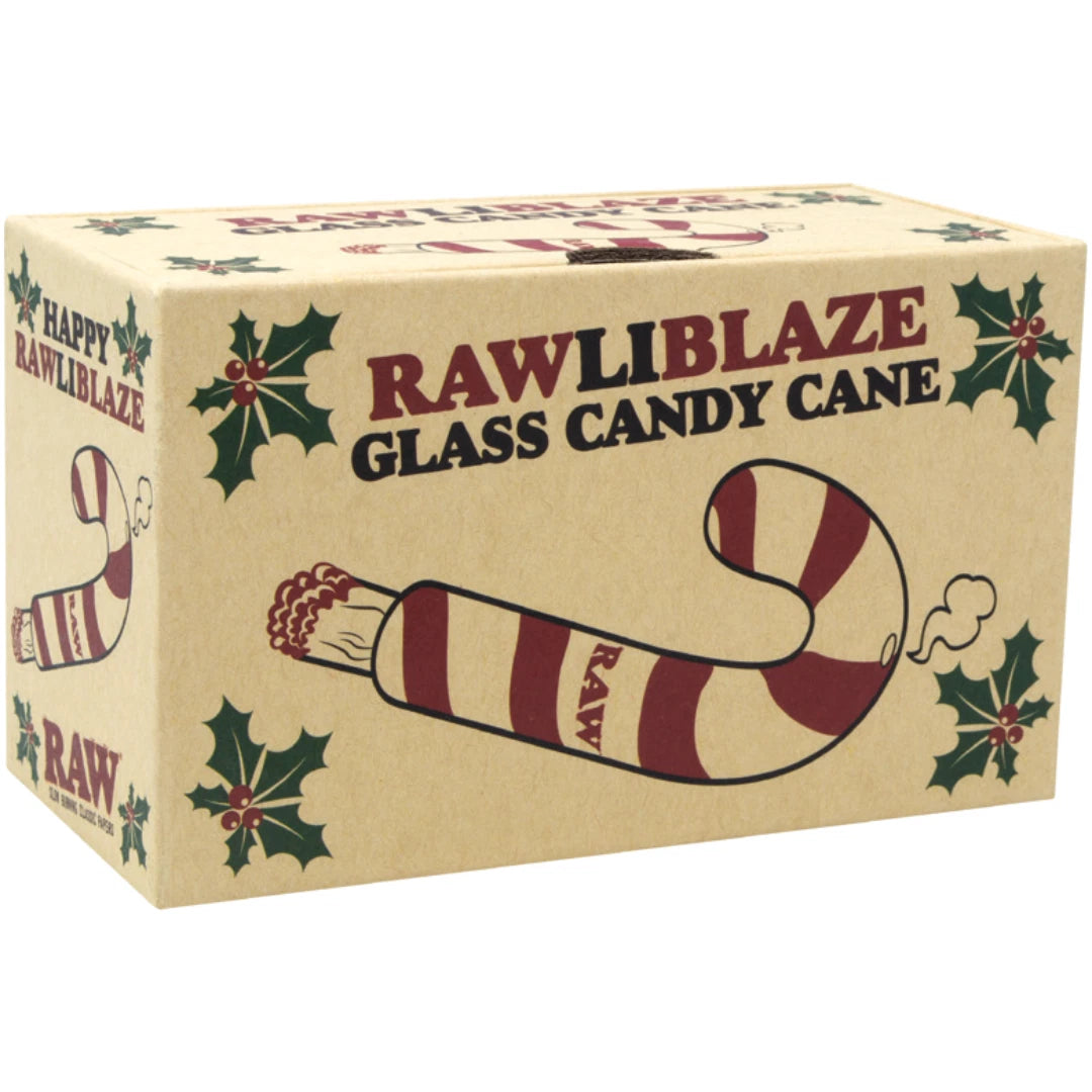 RAWLIBLAZE Glass Candy Cane