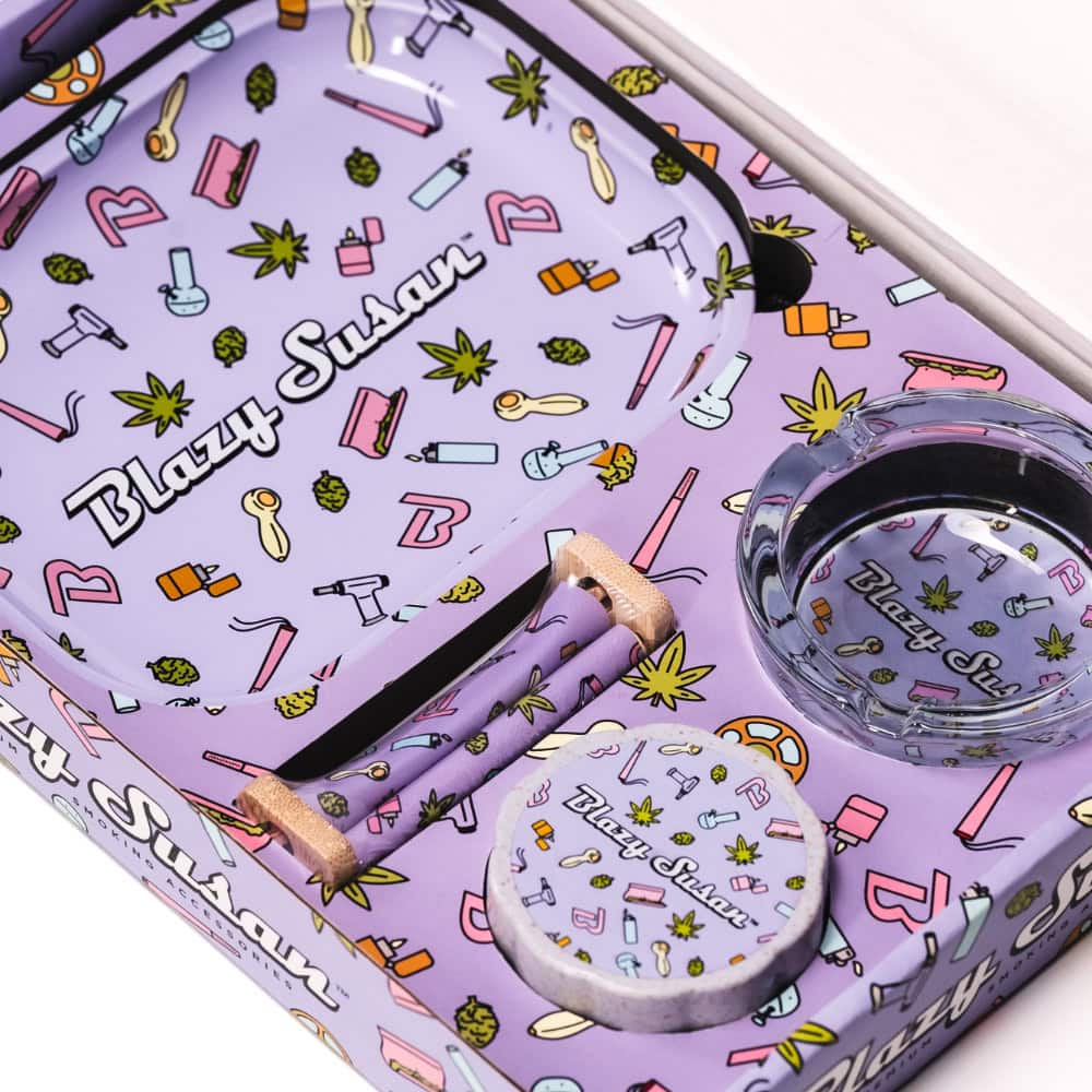 Blazy Susan Smoker's Kit