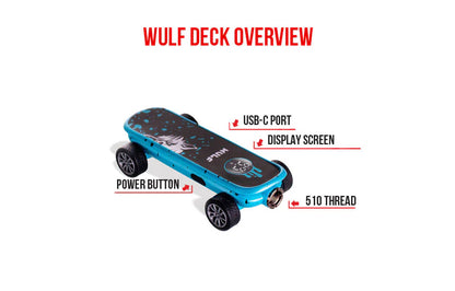 Wulf Deck 510 Variable Voltage Battery